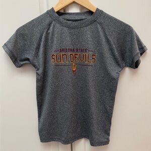 Arizona State University Sun Devils Gray Kids Tee Shirt